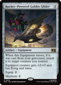 Rocket-Powered Goblin Glider -  Foil (MSC-825) - Commander: Marvel Super Heroes