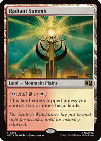 Radiant Summit -  (MSC-258) - Commander: Marvel Super Heroes