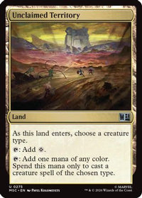 Unclaimed Territory -  (MSC-275) - Commander: Marvel Super Heroes