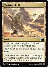 Thriving Bluff -  Foil (MSC-578) - Commander: Marvel Super Heroes