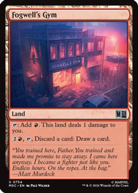 Fogwell's Gym -  (MSC-754) - Commander: Marvel Super Heroes