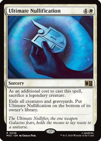 Ultimate Nullification -  (MSC-026) - Commander: Marvel Super Heroes