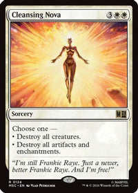 Cleansing Nova (Surge Foil) -  Foil (MSC-124) - Commander: Marvel Super Heroes
