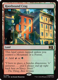 Rootbound Crag -  (MSC-261) - Commander: Marvel Super Heroes