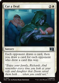 Cut a Deal -  (MSC-127) - Commander: Marvel Super Heroes
