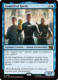Council of Reeds -  (MSC-028) - Commander: Marvel Super Heroes