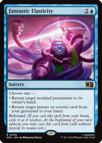 Fantastic Elasticity (Surge Foil) -  Foil (MSC-030) - Commander: Marvel Super Heroes