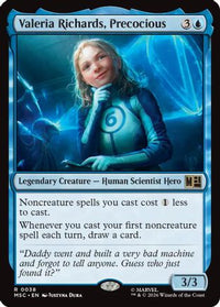 Valeria Richards, Precocious -  (MSC-038) - Commander: Marvel Super Heroes