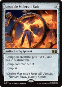 Unstable Molecule Suit -  (MSC-116) - Commander: Marvel Super Heroes