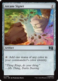 Arcane Signet (0192) -  (MSC-192) - Commander: Marvel Super Heroes