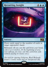 Recurring Insight -  (MSC-154) - Commander: Marvel Super Heroes