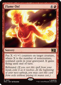 Flame On! -  (MSC-051) - Commander: Marvel Super Heroes