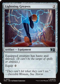 Lightning Greaves -  (MSC-202) - Commander: Marvel Super Heroes