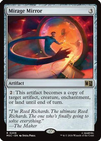 Mirage Mirror (Surge Foil) -  Foil (MSC-206) - Commander: Marvel Super Heroes