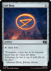 Sol Ring (0212) -  (MSC-212) - Commander: Marvel Super Heroes