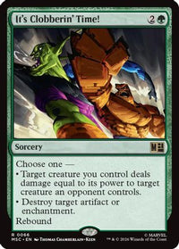 It's Clobberin' Time! -  (MSC-066) - Commander: Marvel Super Heroes