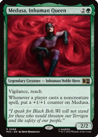 Medusa, Inhuman Queen -  (MSC-068) - Commander: Marvel Super Heroes