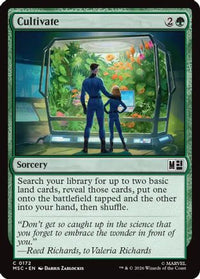 Cultivate (Surge Foil) -  Foil (MSC-172) - Commander: Marvel Super Heroes