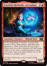 Franklin Richards, Ascendant (Surge Foil) -  Foil (MSC-052) - Commander: Marvel Super Heroes