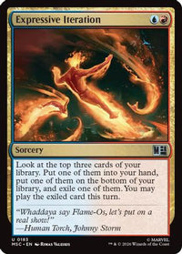 Expressive Iteration -  (MSC-183) - Commander: Marvel Super Heroes
