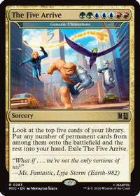 The Five Arrive - Genesis Ultimatum -  (MSC-283) - Commander: Marvel Super Heroes