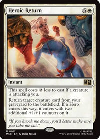 Heroic Return (Surge Foil) -  Foil (MSC-017) - Commander: Marvel Super Heroes