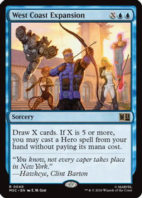 West Coast Expansion (Surge Foil) -  Foil (MSC-040) - Commander: Marvel Super Heroes
