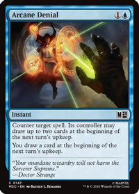 Arcane Denial (Surge Foil) -  Foil (MSC-147) - Commander: Marvel Super Heroes