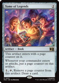 Tome of Legends (Surge Foil) -  Foil (MSC-223) - Commander: Marvel Super Heroes