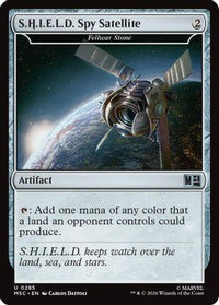 S.H.I.E.L.D. Spy Satellite - Fellwar Stone (Surge Foil) -  Foil (MSC-285) - Commander: Marvel Super Heroes
