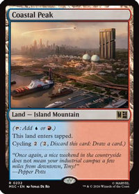 Coastal Peak (Surge Foil) -  Foil (MSC-232) - Commander: Marvel Super Heroes