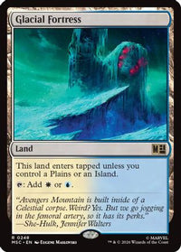Glacial Fortress (Surge Foil) -  Foil (MSC-248) - Commander: Marvel Super Heroes