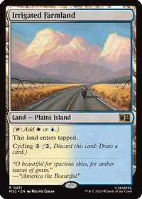 Irrigated Farmland (Surge Foil) -  Foil (MSC-251) - Commander: Marvel Super Heroes