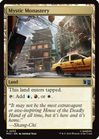 Mystic Monastery (Surge Foil) -  Foil (MSC-253) - Commander: Marvel Super Heroes