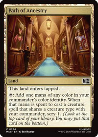 Path of Ancestry (Surge Foil) -  Foil (MSC-254) - Commander: Marvel Super Heroes