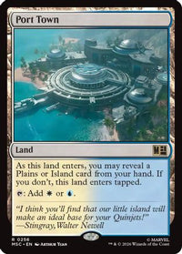 Port Town (Surge Foil) -  Foil (MSC-256) - Commander: Marvel Super Heroes