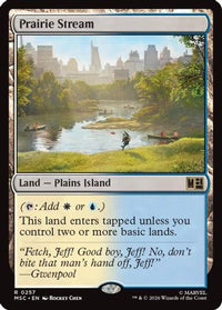 Prairie Stream (Surge Foil) -  Foil (MSC-257) - Commander: Marvel Super Heroes