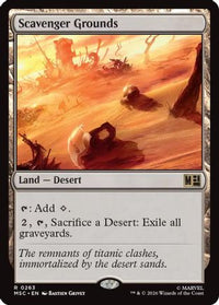 Scavenger Grounds (Surge Foil) -  Foil (MSC-263) - Commander: Marvel Super Heroes