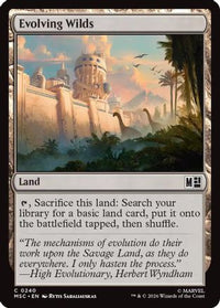 Evolving Wilds -  (MSC-240) - Commander: Marvel Super Heroes