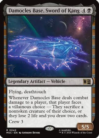 Damocles Base, Sword of Kang -  (MSC-042) - Commander: Marvel Super Heroes