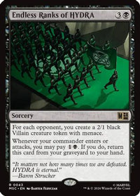 Endless Ranks of HYDRA -  (MSC-043) - Commander: Marvel Super Heroes