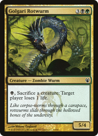 Golgari Rotwurm [Duel Decks: Izzet vs. Golgari]