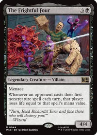 The Frightful Four (Surge Foil) -  Foil (MSC-044) - Commander: Marvel Super Heroes
