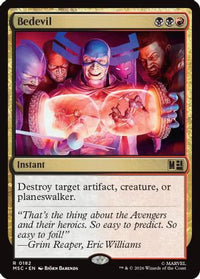 Bedevil (Surge Foil) -  Foil (MSC-182) - Commander: Marvel Super Heroes