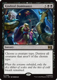 Kindred Dominance (Surge Foil) -  Foil (MSC-156) - Commander: Marvel Super Heroes