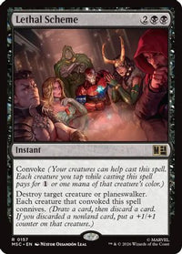 Lethal Scheme -  (MSC-157) - Commander: Marvel Super Heroes