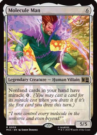 Molecule Man (Surge Foil) -  Foil (MSC-009) - Commander: Marvel Super Heroes