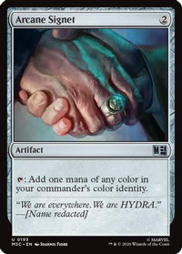 Arcane Signet (0193) -  (MSC-193) - Commander: Marvel Super Heroes