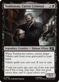Tombstone, Career Criminal (0160) -  (MSC-160) - Commander: Marvel Super Heroes