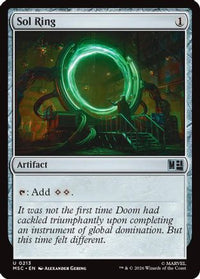 Sol Ring (0213) -  (MSC-213) - Commander: Marvel Super Heroes